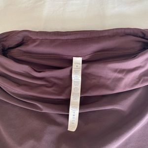 Lululemon maroon skirt (Pace Rival Mid-Rise Skirt)